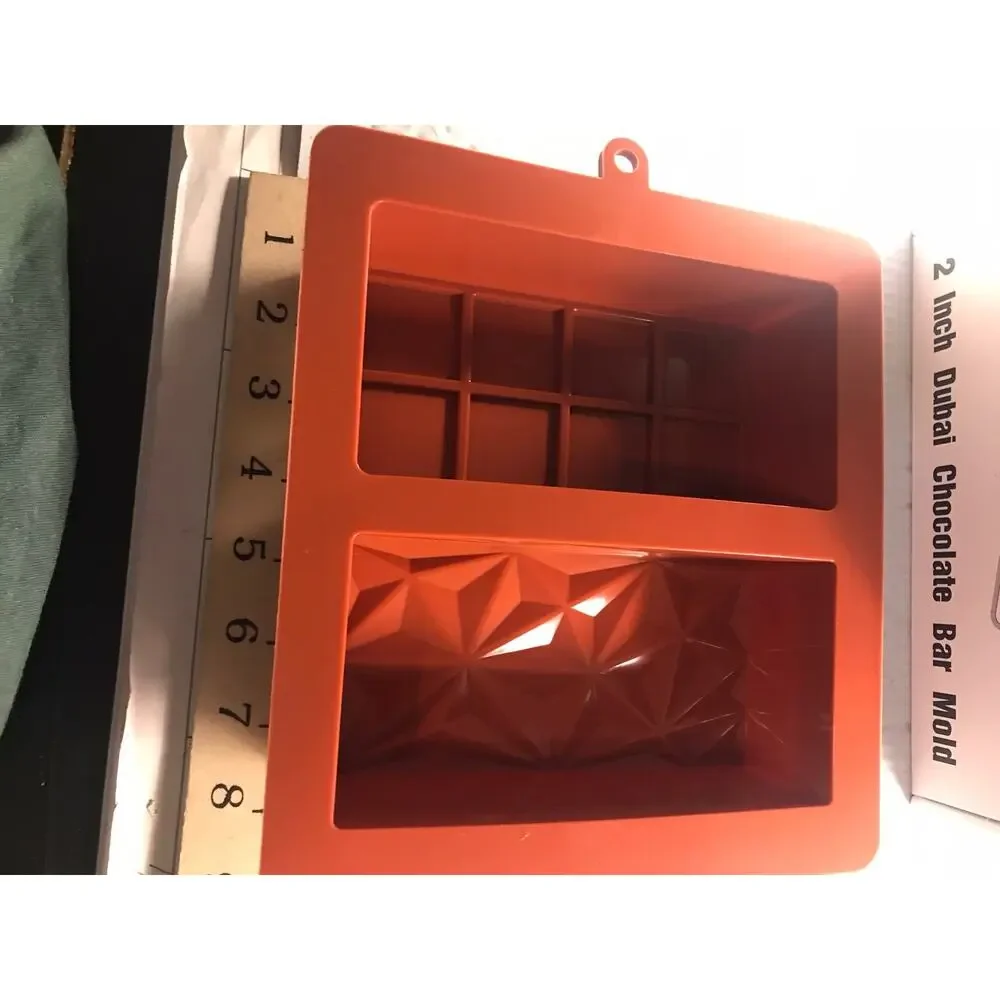 UWIlLON 2 Inch Dubai Chocolate Bar Mold